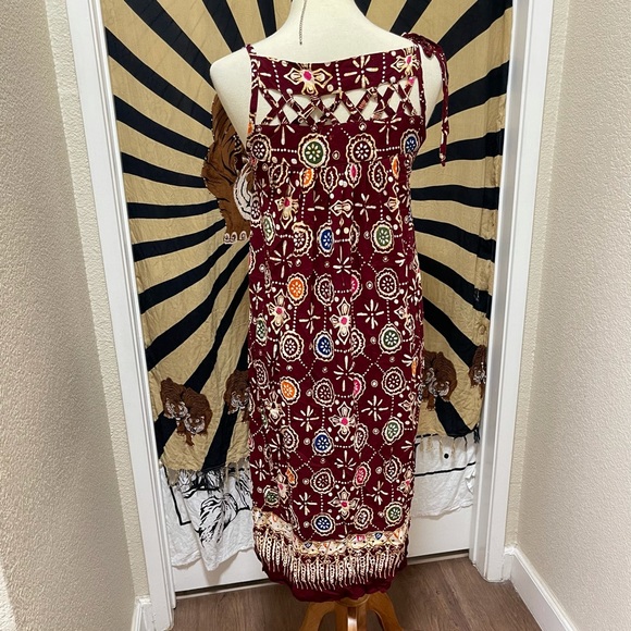 π Beautiful Bohemian hand dyed dress - Picture 9 of 12